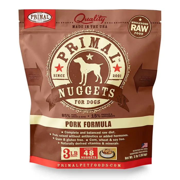K9 FORMULA NUGGETS PORK 3#