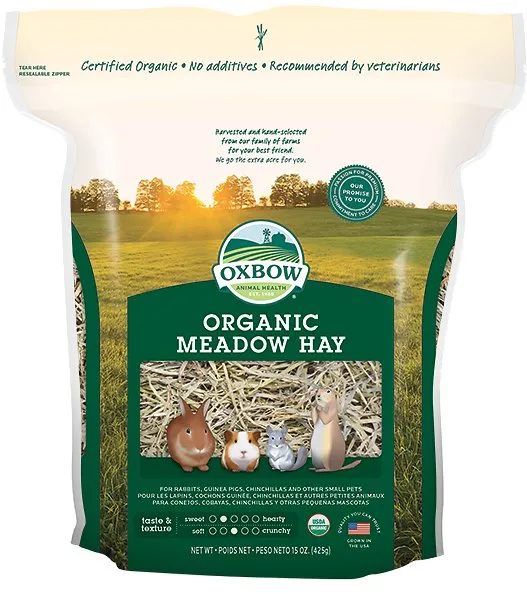 Oxbow Orgnc Meadow Hay 40-oz