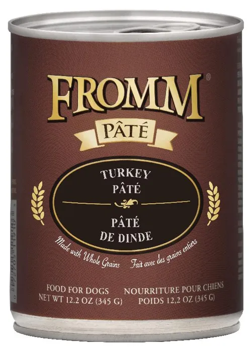 Fromm-gold Canned Dog Food Turkey Pate 12.2-oz.