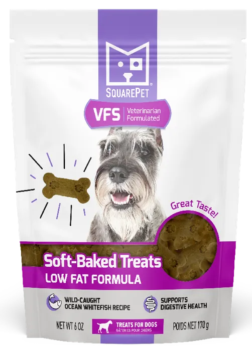 Squarepet Vfs Canine Treat Low Fat Formula 6-oz