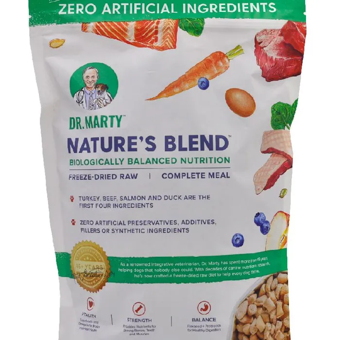 Dr. Marty Nature's Blend Essential Wellness Freeze-dried Dog Food 16-oz