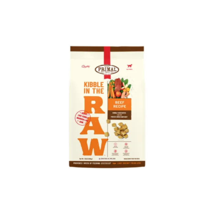 Kibble in the Raw - Beef Recipe 1.5lb