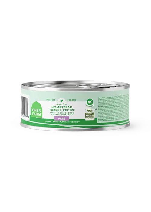 Open Farm Cat Canned Pate Turkey 5.3-oz
