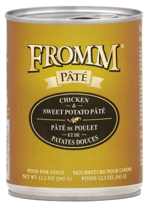 Fromm Dog Gf Chicken Sweet Potato Pate Can 12.2-oz