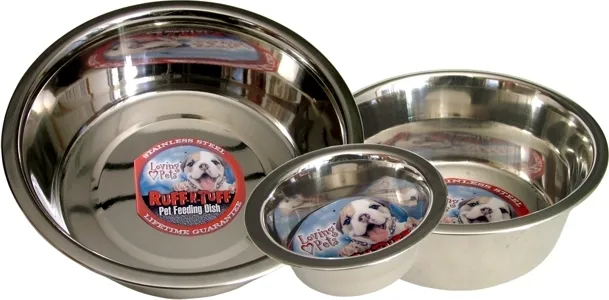 Loving Pets Stainless Steel Dish 5 Quart