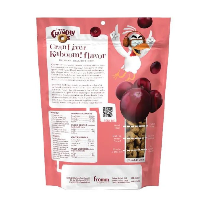 Fromm Crunchy O's Cranliver 26 oz