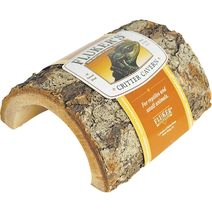 Flukers Half Log Hide Out Lg