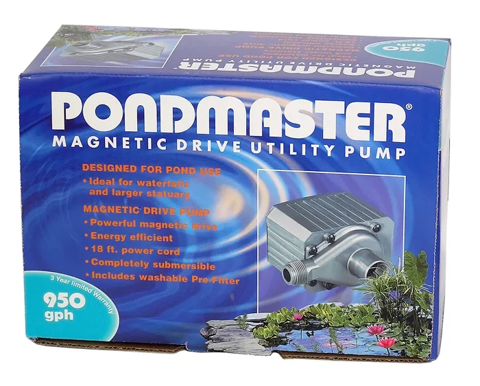 Pondmaster Magnetic Drive Pump 950 Gph
