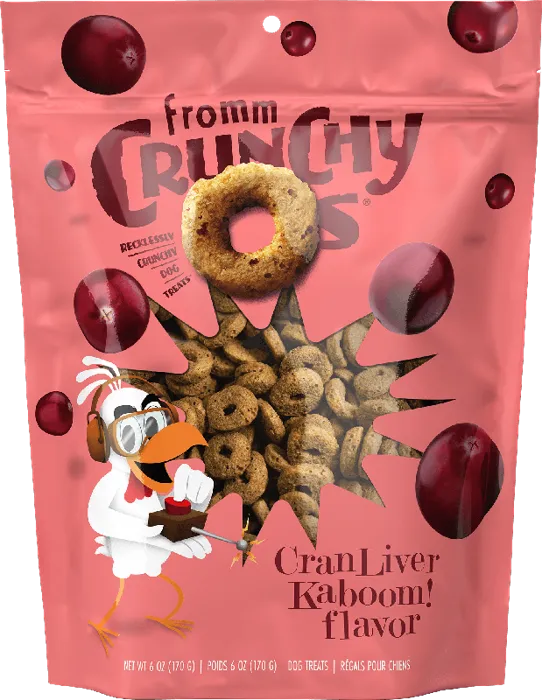 Fromm Crunchy O's Cranliver 26 oz