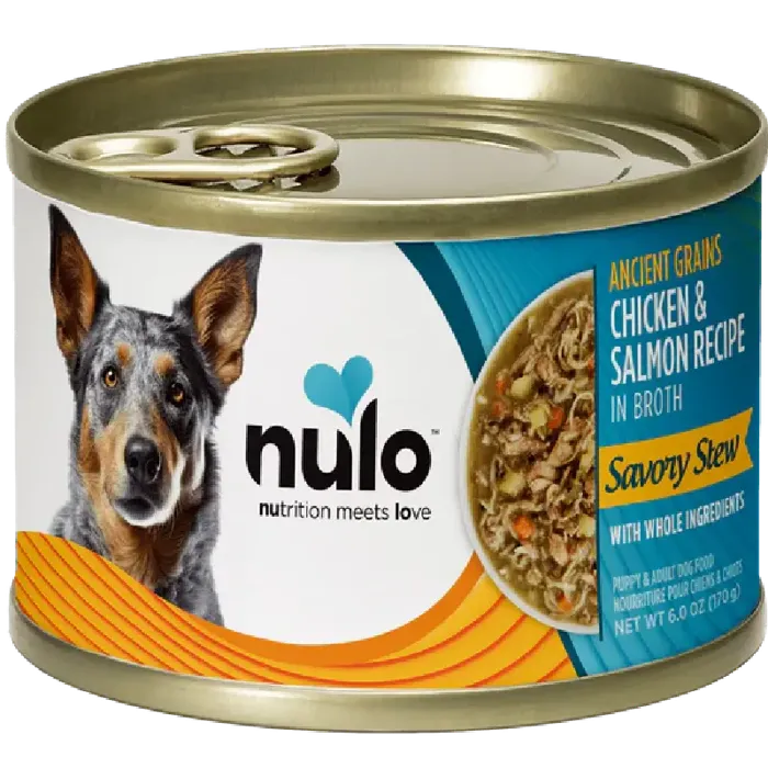 Nulo Dog Chicken/Salm Stew 6 oz