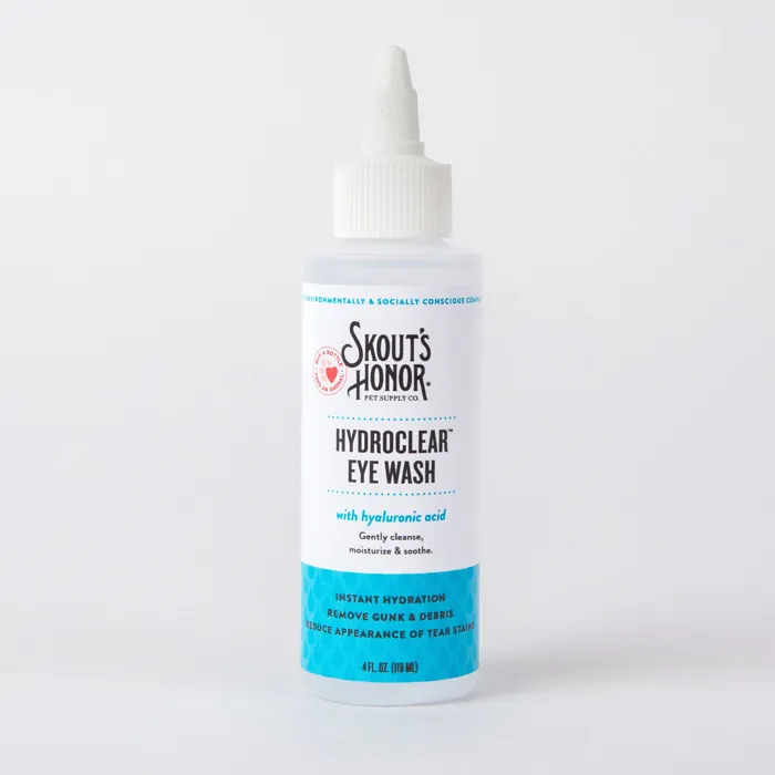 Skout's Honor HydroClear Eye Wash 4 oz front