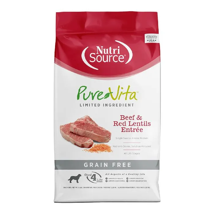 Purevita Dog Gf Beef 12#