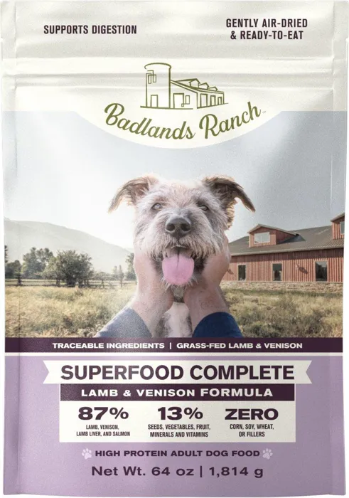 Badlands Ranch Lamb/Venison 64 oz