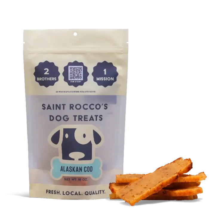 Saint Rocco's Alaskan Cod Jerky 8 oz