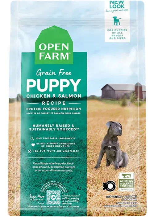 Open Farm Puppy Ckn & Slmn Grain-free Dry Dog Food, 4-lb