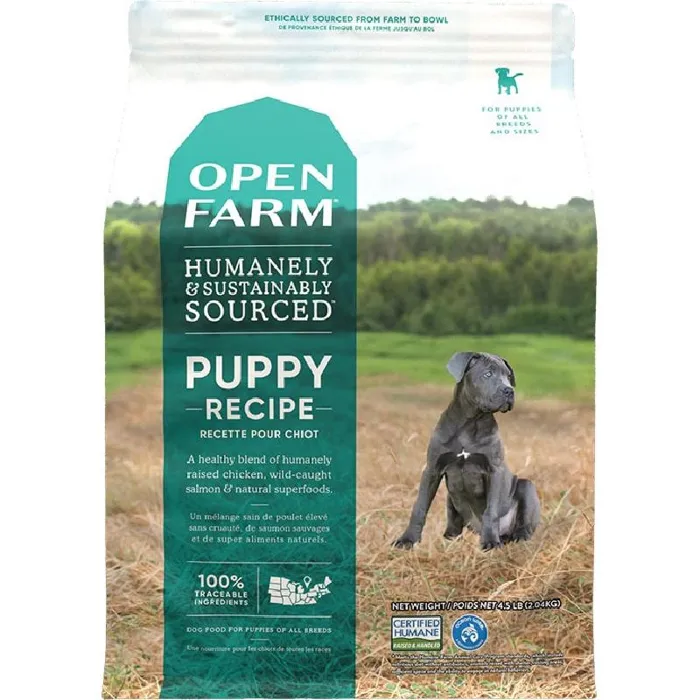 Open Farm Puppy Ckn & Slmn Grain-free Dry Dog Food, 4-lb