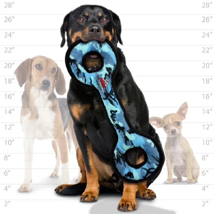 Ultimate Tug-o-war Yellow Bone Dog Toy Medium