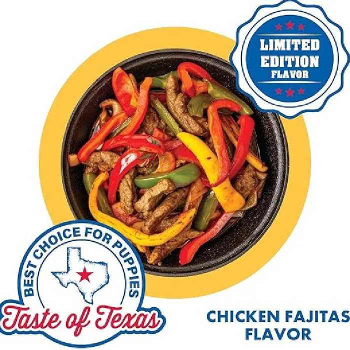 N-bone Puppy Teething Rings Taste Of Texas Chicken Fajitas Flavor 3 Count