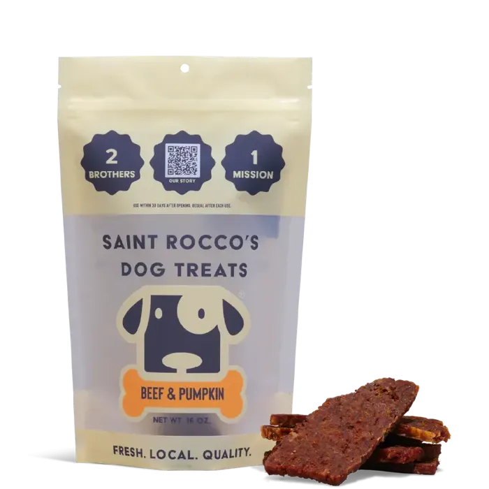 Saint Rocco's Beef & Pumpkin Jerky 8 oz