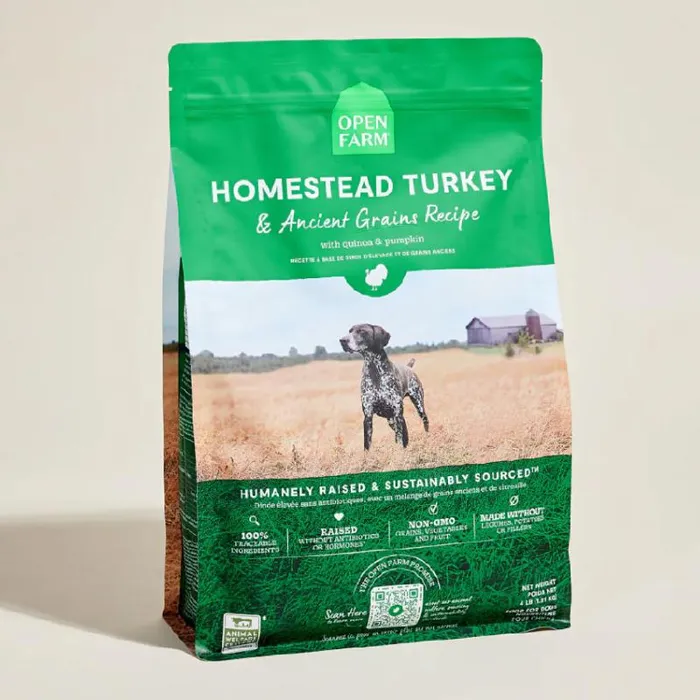 Open Farm Homestead Turkey Ancient Grains 22-lb bag