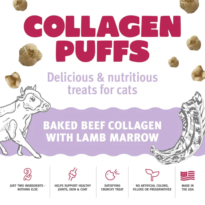 Icelandic+ Cat Collagen Puffs w/ Marrow .5oz
