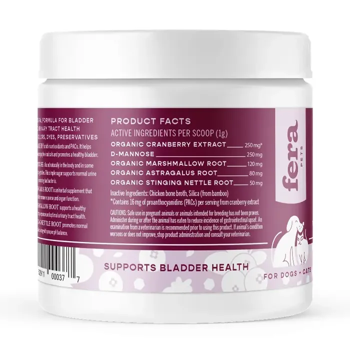 Fera Pet Organics Bladder Powder Chicken 2.16-oz