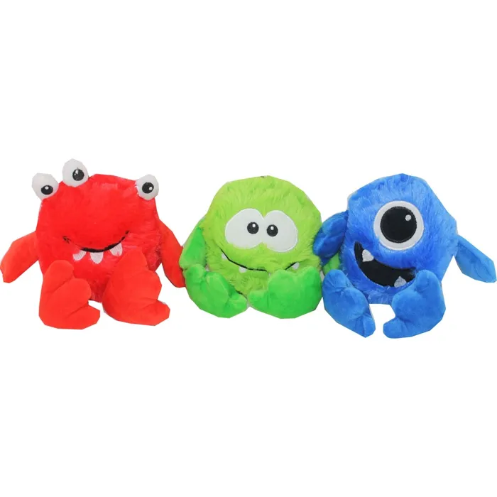 Monster W/lg Squeaker Dog Toy