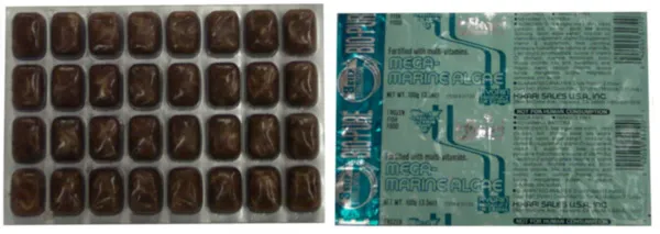 Hikari Frozen Mega Marine Algae Cubes 3.5 Oz