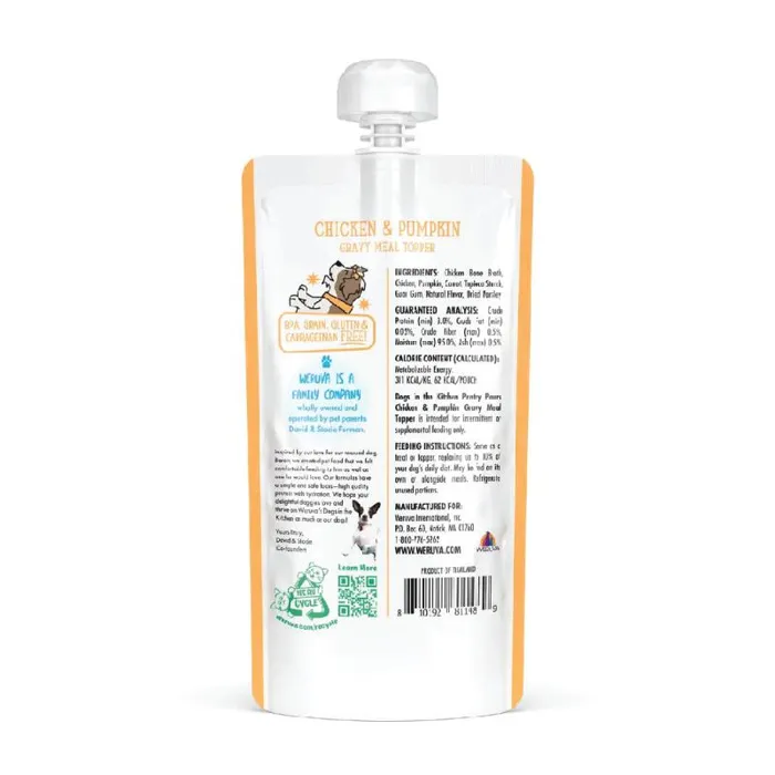 Weruva Ditk Pantry Pours Chick Sw Pot Gravy 7 Oz 6/tr