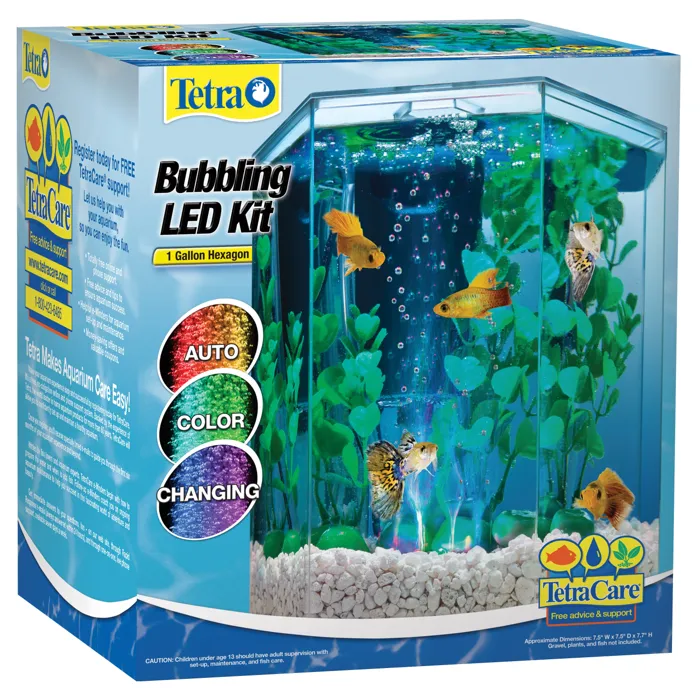 Tetra Bubbling Hex Led Kit 1 Gal