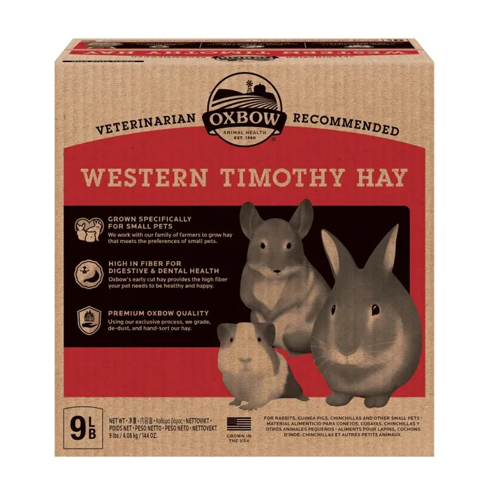 Oxbow Western Timothy Hay 9-lb