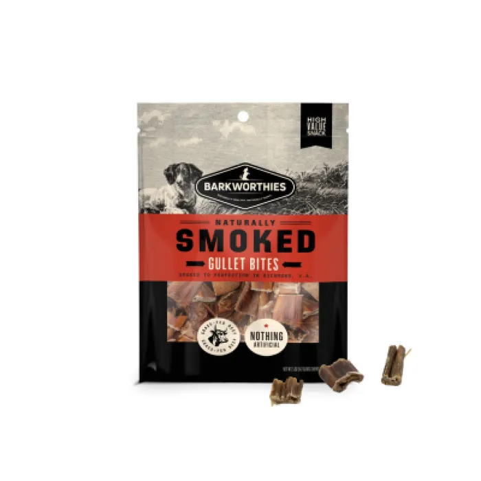 Bw Smoked Beef Gullet Bites 5oz 6/cs