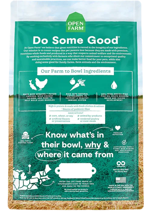 Open Farm Puppy Ckn & Slmn Grain-free Dry Dog Food, 4-lb