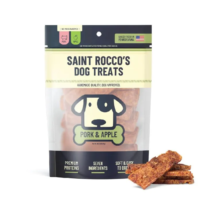 Saint Rocco's Pork & Apple Jerky 8 oz