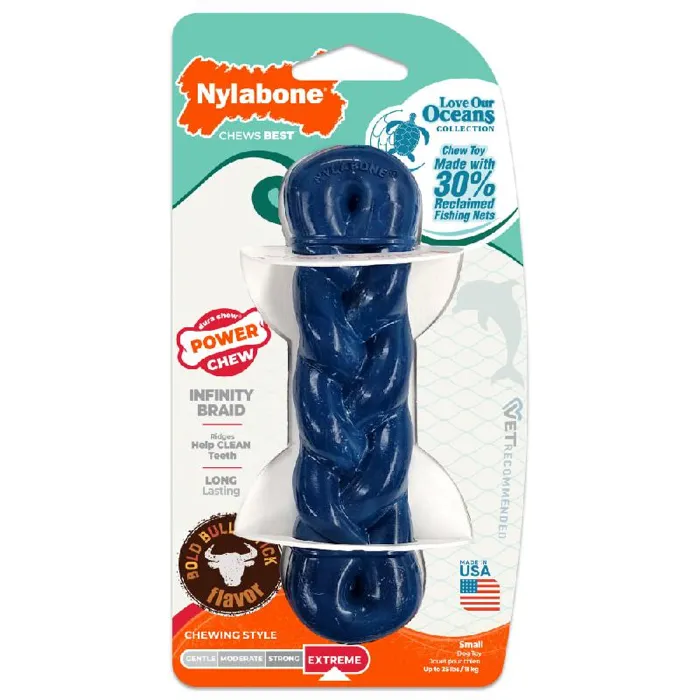 Power Chew Ocean Braid Med