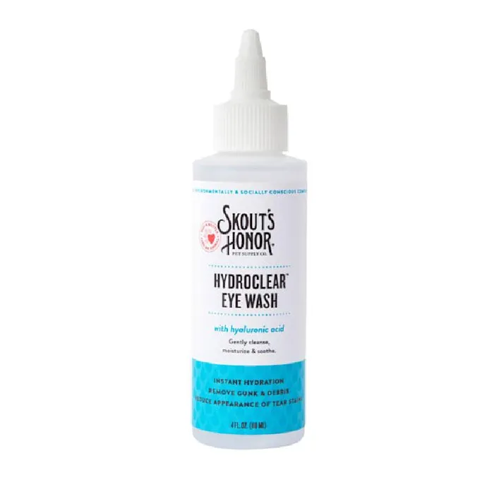 Skout's Honor HydroClear Eye Wash 4 oz front label