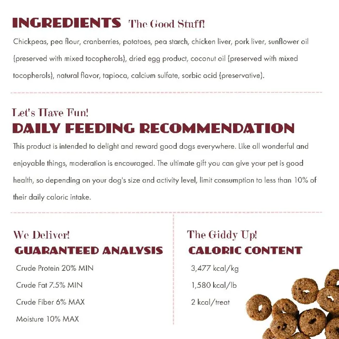 Fromm Crunchy O's Cranliver 26 oz