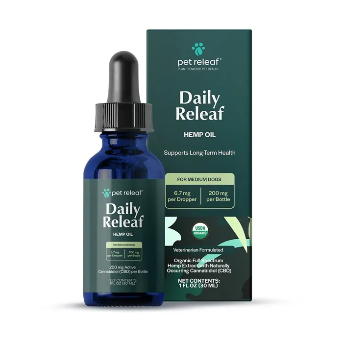 Pet Releaf Daily Releaf CBD Oil 100 mg 1oz