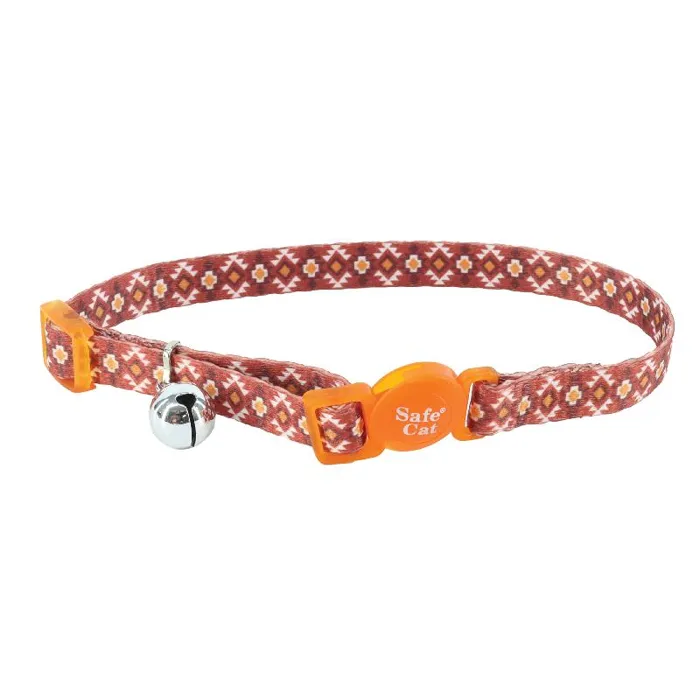 Safe Cat Southwest Breakaway Cat Collar, 8–12 inch