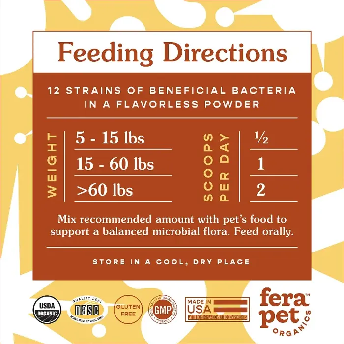 Fera Pets Probiotics With Prebiotics