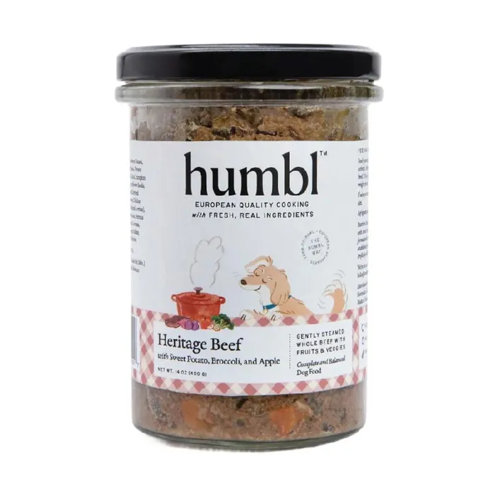 Humbl Dog Jar | Heritage Beef 14 oz (6/case)