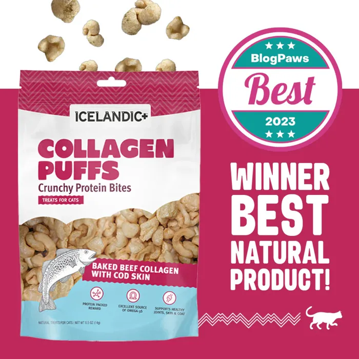 Icelandic+ Cat Collagen Puffs w/ Cod Skin .5oz