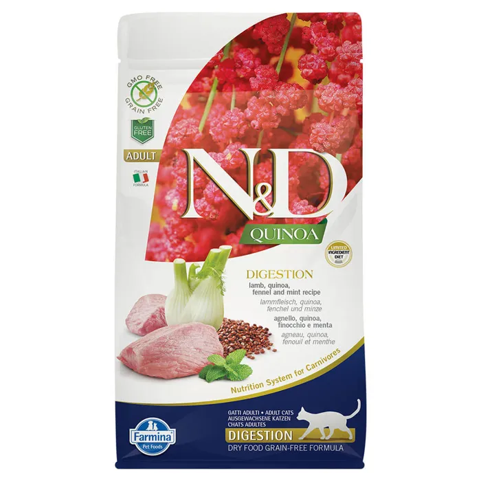 Farmina N&d Quinoa Digestion Lamb 3.3-lb
