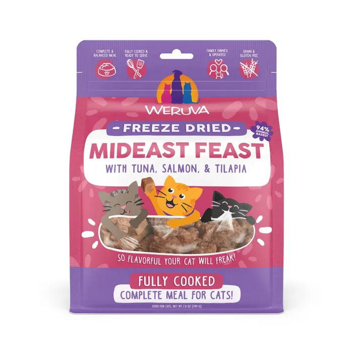 Weruva FD Mideast Feast Cat Food 7 oz