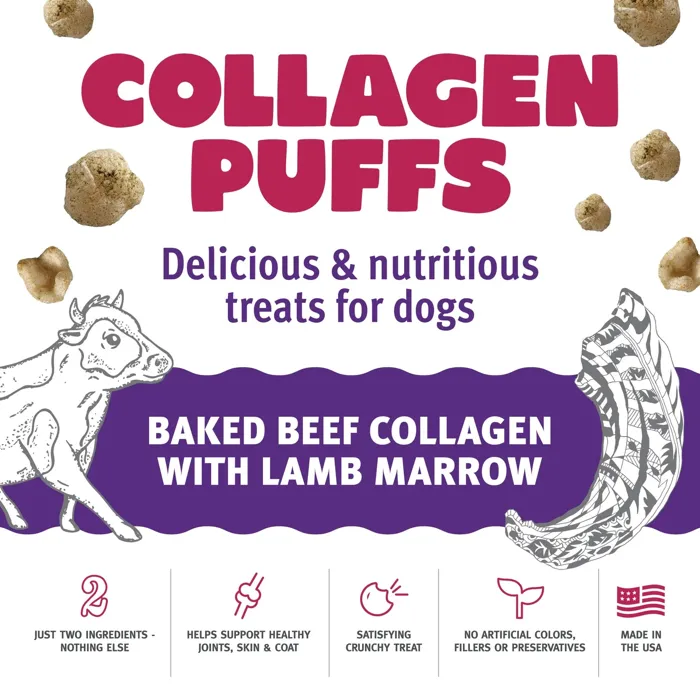 Icelandic Beef Collagen Puffs Lamb Marrow 2.5-oz