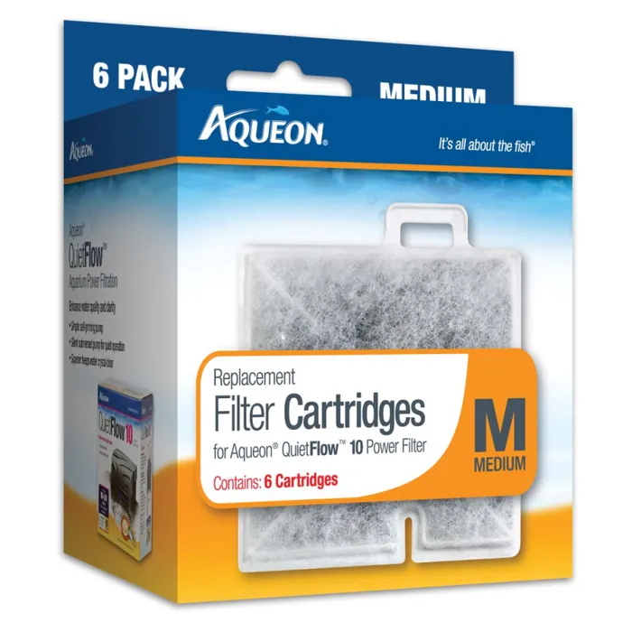 Aqueon Filter Cartridge Medium 6 Pack