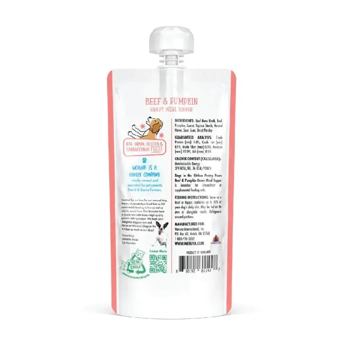 Weruva Pantry Pours Beef/Pumpkin 7 oz