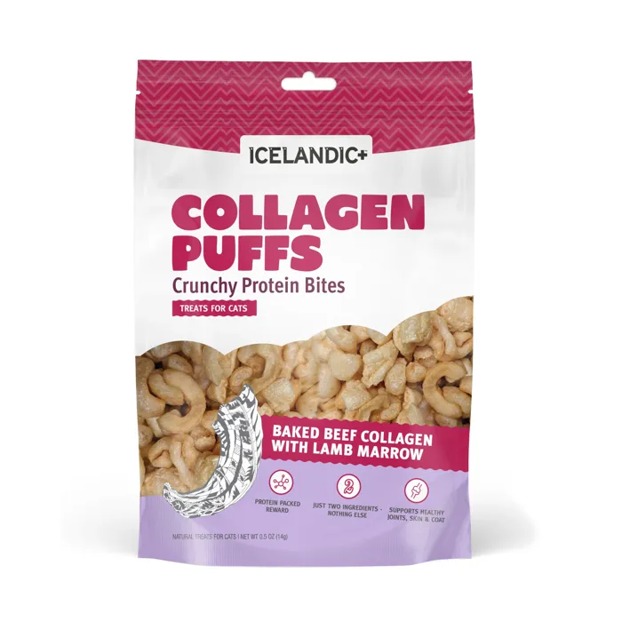 Icelandic+ Cat Collagen Puffs w/ Marrow .5oz