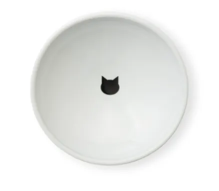 Necoichi Tilted Stress Free Raised Cat Food Bowl