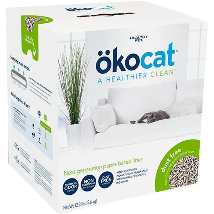 Dust Free Non-Clumping Paper Pellet 11.7-lb